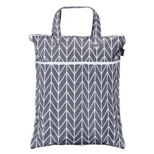 Teamoy Travel Hanging Wet Dry Bag Diaper Bag Organizer (17.3 x 13.4 inches) Two